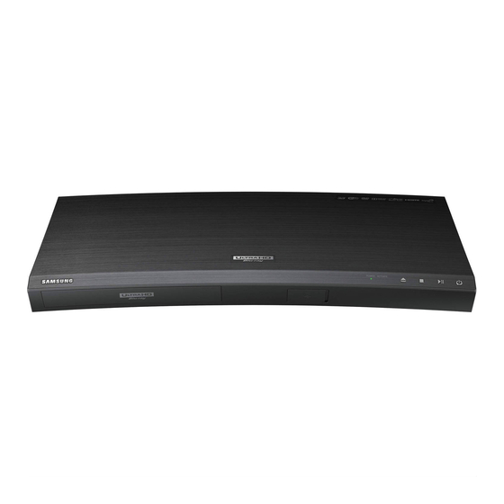 Samsung UBD-K8500 Manuel D'utilisation