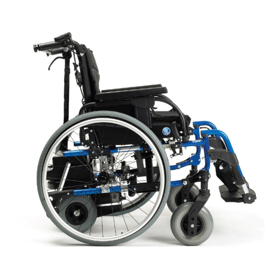 Vermeiren V-Drive Manuel D'utilisation