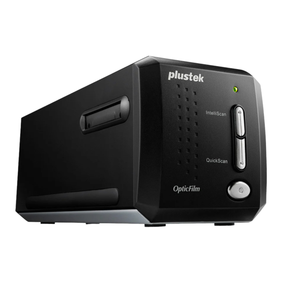 Plustek OpticFilm 8200i Ai Guide De L'utilisateur