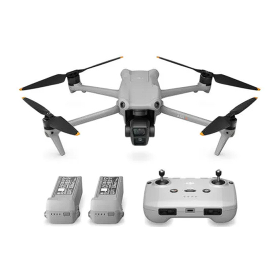 dji AIR 3 FMC RC-N2 Guide De L'utilisateur