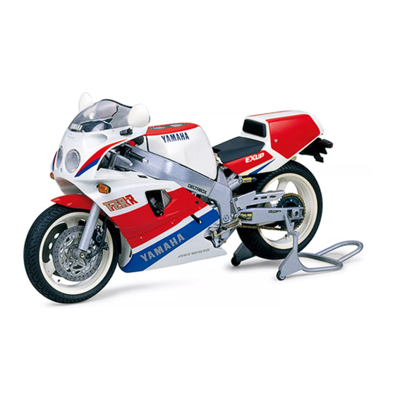 Tamiya Yamaha FZR750R OW01 58 Instructions D'assemblage