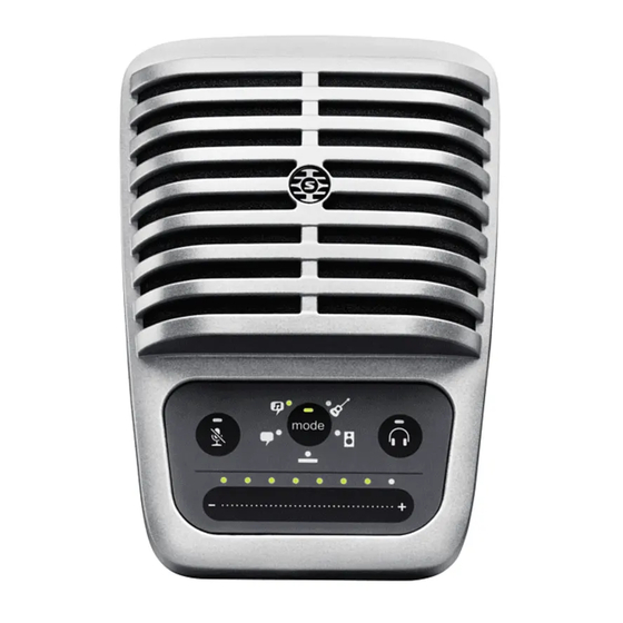 Shure MV51 Guide De L'utilisateur