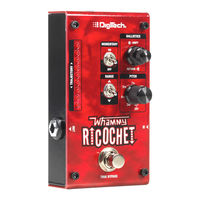 Digitech Whammy RICOCHET Mode D'emploi