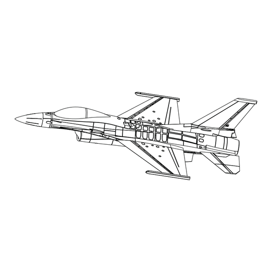 Horizon Hobby E-FLITE UMX F-16 Manuel D'utilisation