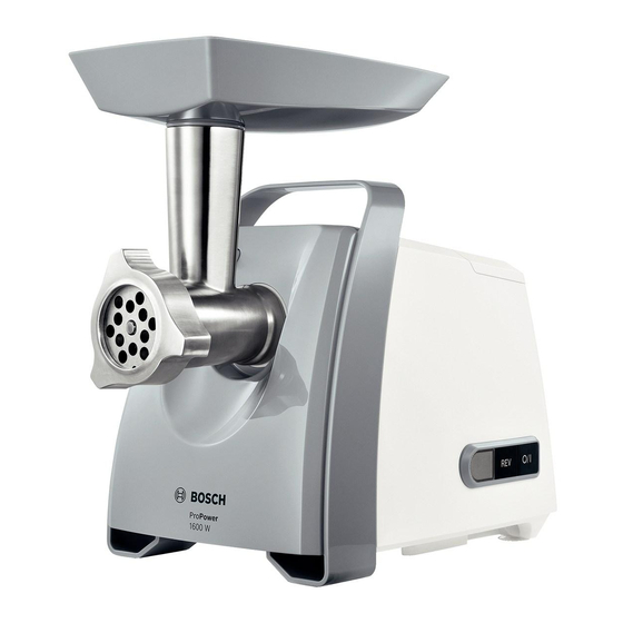 Bosch ProPower MFW4 Série Notice D'utilisation