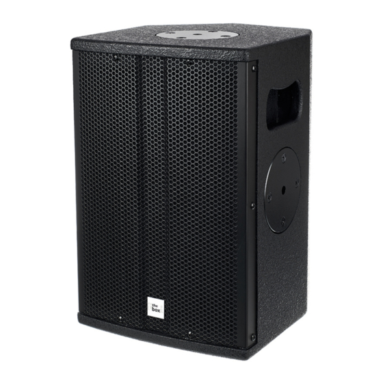 thomann the tbox pro Achat 108 CX Notice D'utilisation