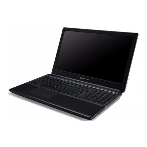 Packard Bell EasyNote TE69KB Manuel D'utilisation