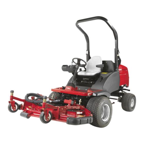 Toro Groundsmaster 3400 Manuel De L'utilisateur