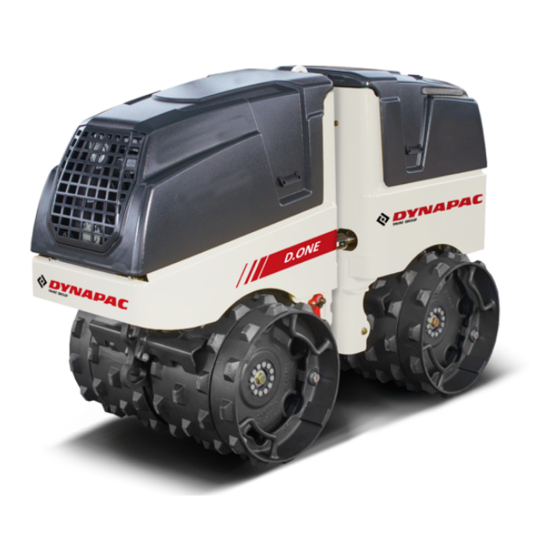 Dynapac DTR75 Instructions De Service