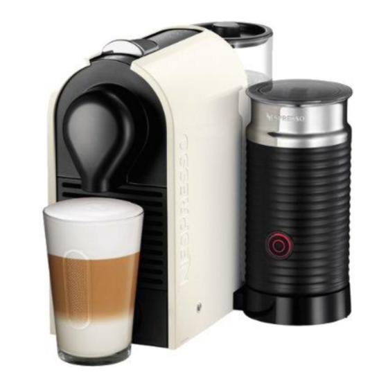 Nespresso UMILK Mode D'emploi