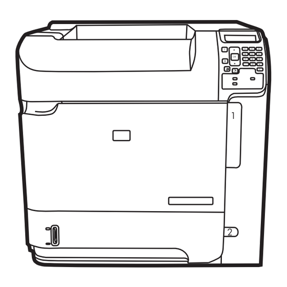 HP LaserJet P4010 Série Guide D'utilisation