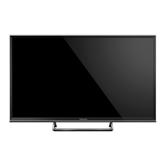 Panasonic TX-32FST606 Mode D'emploi