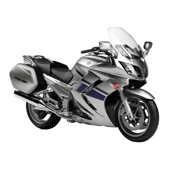 Yamaha FJR1300 2001 Manuel D'atelier