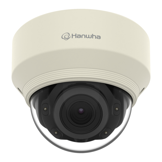 Hanwha Vision XND-L6080R Guide De Prise En Main Rapide