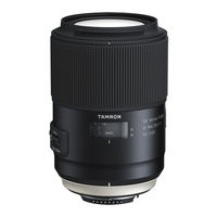 Tamron 90mm F/2.8 Di III MACRO VXD Manuel Du Propriétaire