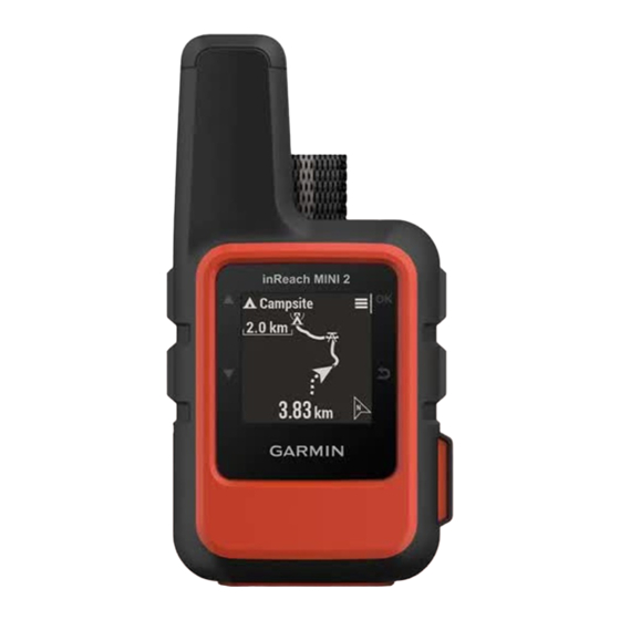 Garmin INREACH MINI 2 Manuel D'utilisation