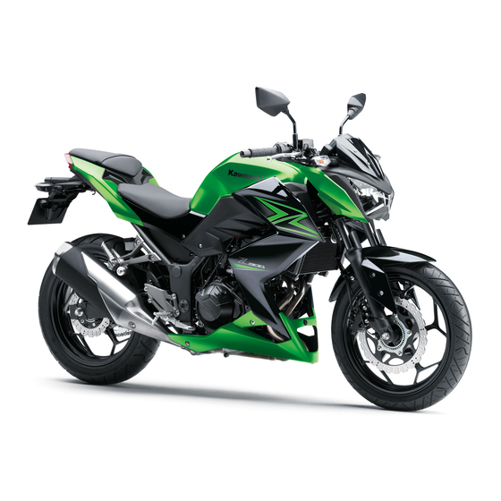 Kawasaki Z300 Manuels