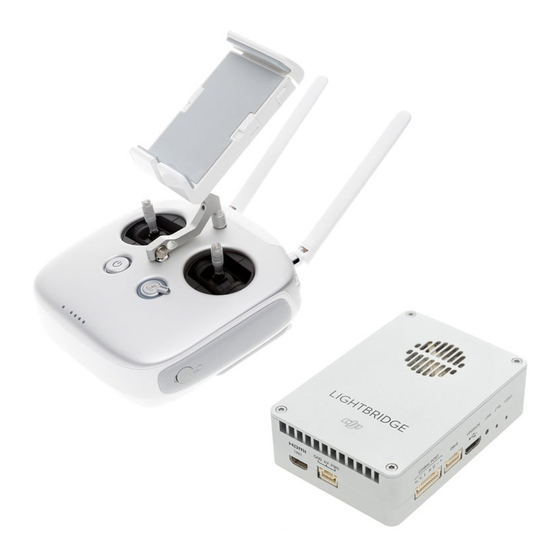 dji LIGHTBRIDGE Guide Rapide