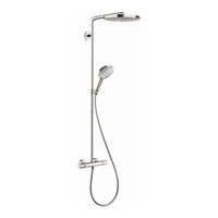 Hansgrohe MyClub 180 Showerpipe 26735400 Mode D'emploi / Instructions De Montage