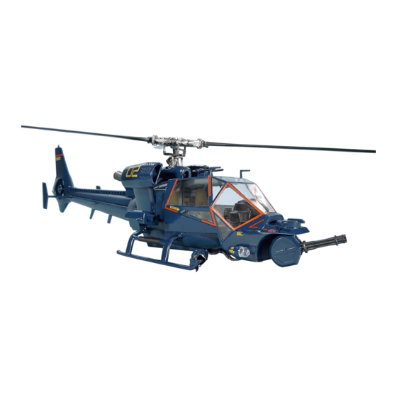 Heli-scale Blue Thunder Manuel D'assemblage