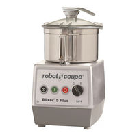 Robot Coupe Blixer 5 V.V. Notice D'utilisation