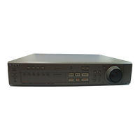 Sony HSR-X206P Mode D'emploi