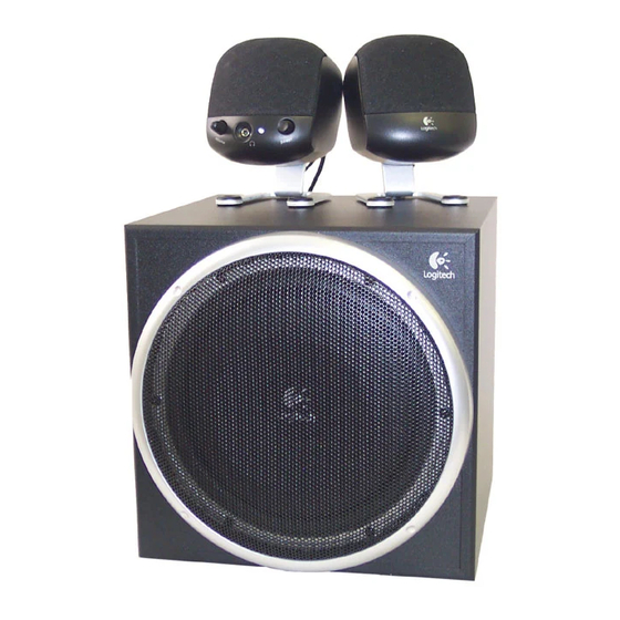 Logitech Z-340 Guide De L'utilisateur