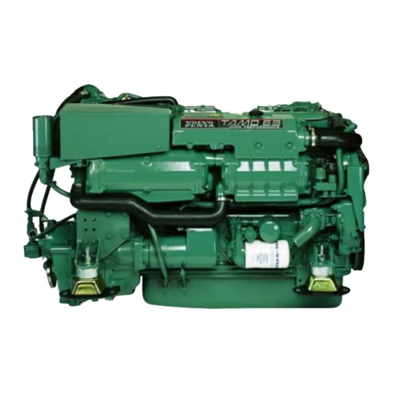 Volvo Penta TAMD63L Manuel D'utilisation