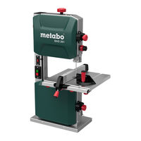 Metabo Precision BAS 261 Instructions D'utilisation