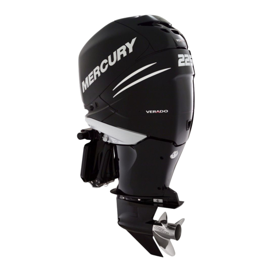 Mercury Marine Verado 200 Mode D'emploi