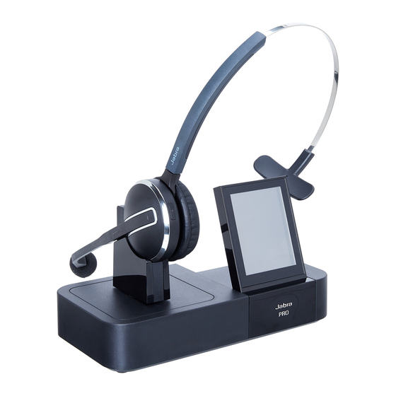 Jabra PRO 9460 Guide De Démarrage Rapide