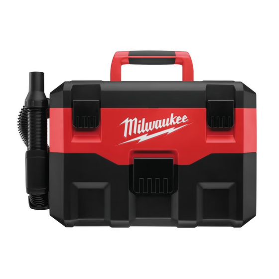 Milwaukee M18 VC Notice Originale