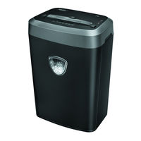 Fellowes Powershred 74C Mode D'emploi