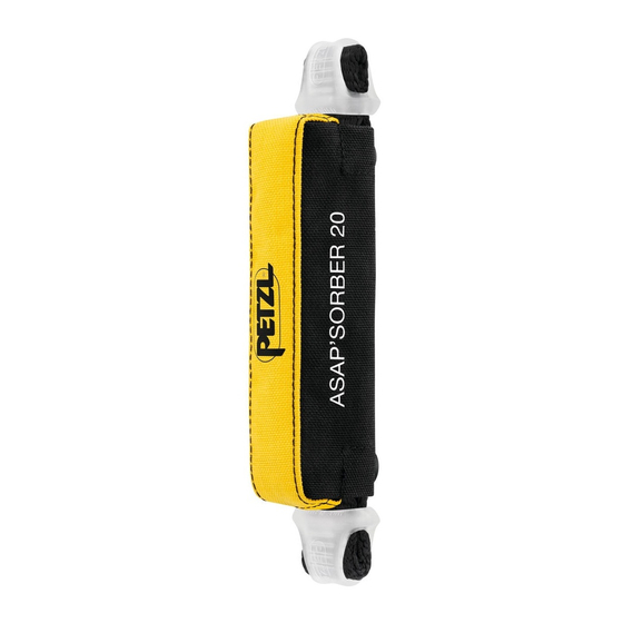 Petzl ASAP'SORBER 20 Guide Rapide