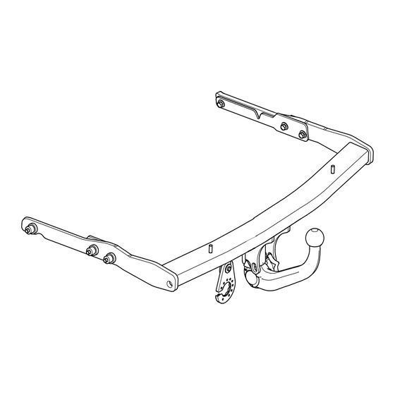 Westfalia Automotive 307 305 600 001 Notice De Montage Et D'utilisation