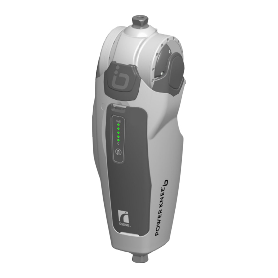 Össur POWER KNEE Notice D'utilisation
