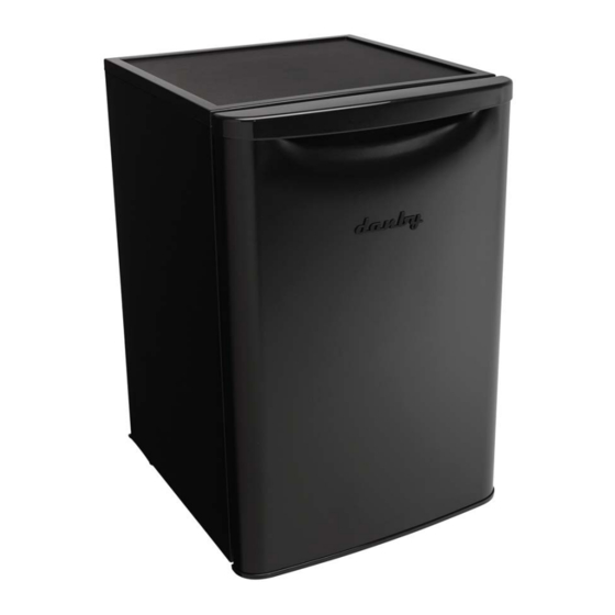 Danby Contemporary Classic DAR026A2BDB Mode D'emploi