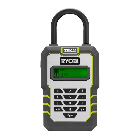 Ryobi Tek4 RP4310 Manuel D'utilisation