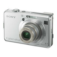 Sony DSC-W100 Guide De L'utilisateur