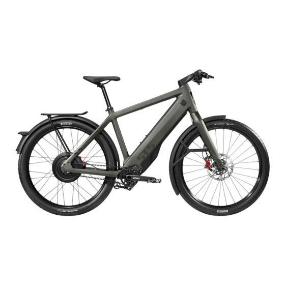 Stromer ST1 Mode D'emploi