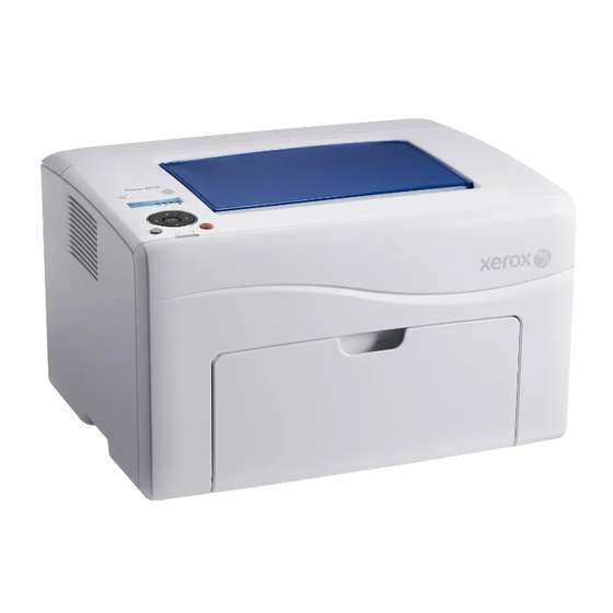 Xerox Phaser 6010 Guide D'utilisation