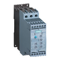 Siemens SIRIUS 3RW40 4 Instructions De Service