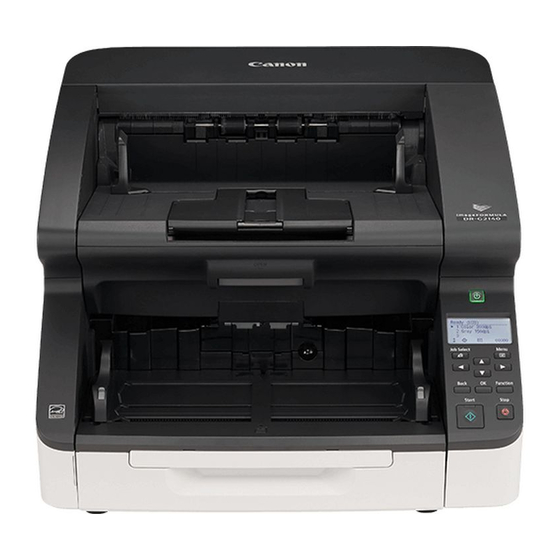 Canon imageFORMULA DR-G2140 Mode D'emploi