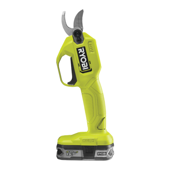 Ryobi RY18SCA Manuel D'utilisation