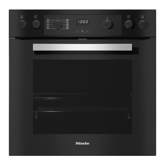 Miele H 2265-1-60 BP Mode D'emploi Et Instructions De Montage