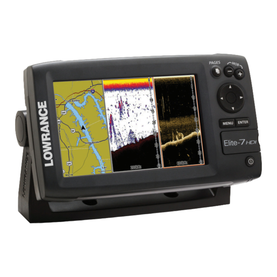 Lowrance Elite-5 Manuel D'utilisation