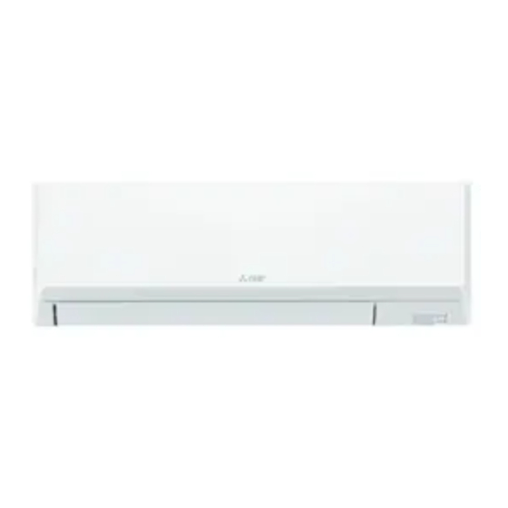 Mitsubishi Electric Mr.SLIM PKA-MLA2 Serie Manuel D'utilisation