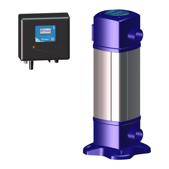 BIO UV O'CLEAR Serie Notice D'installation Et De Maintenance