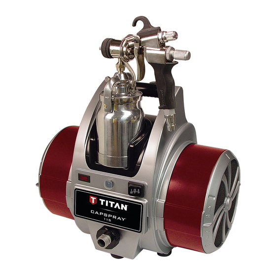 Titan CAPSPRAY 115 Notice D'utilisation