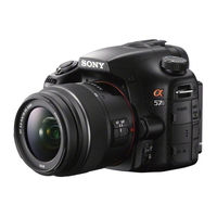 Sony Alpha SLT-A57K Mode D'emploi